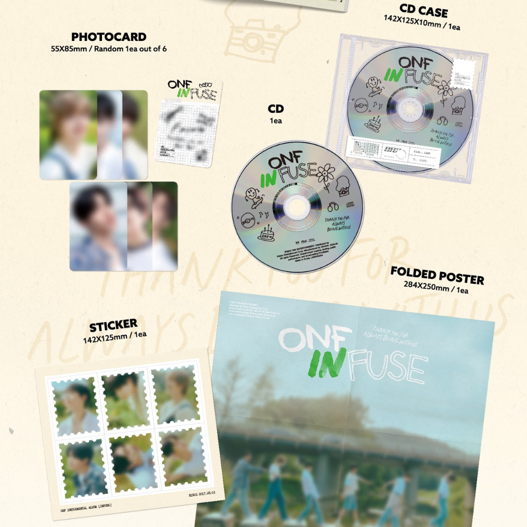 ONF - INSTRUMENTAL ALBUM [INFUSE] CD VER.