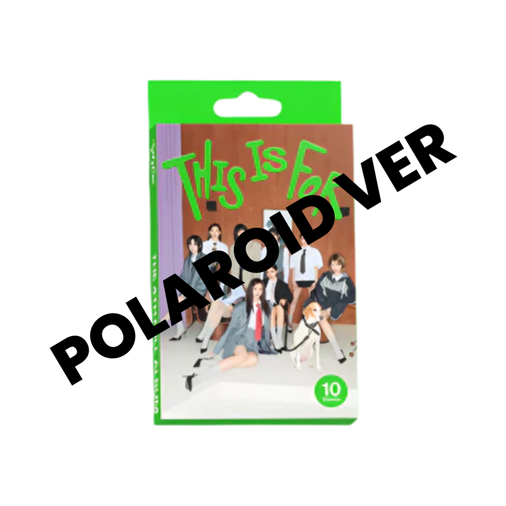 TWICE - 4TH ALBUM [THIS IS FOR] (POLAROID VER.) (3 VERSIONS) - LightUpK