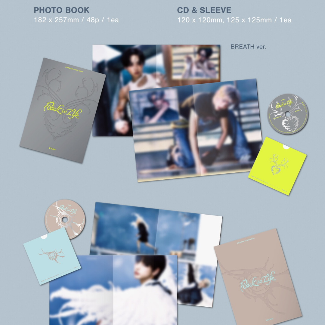 (PRE-ORDER) &TEAM - KR 1ST MINI ALBUM [BACK TO LIFE] (2 VERSIONS) RANDOM - LightUpK