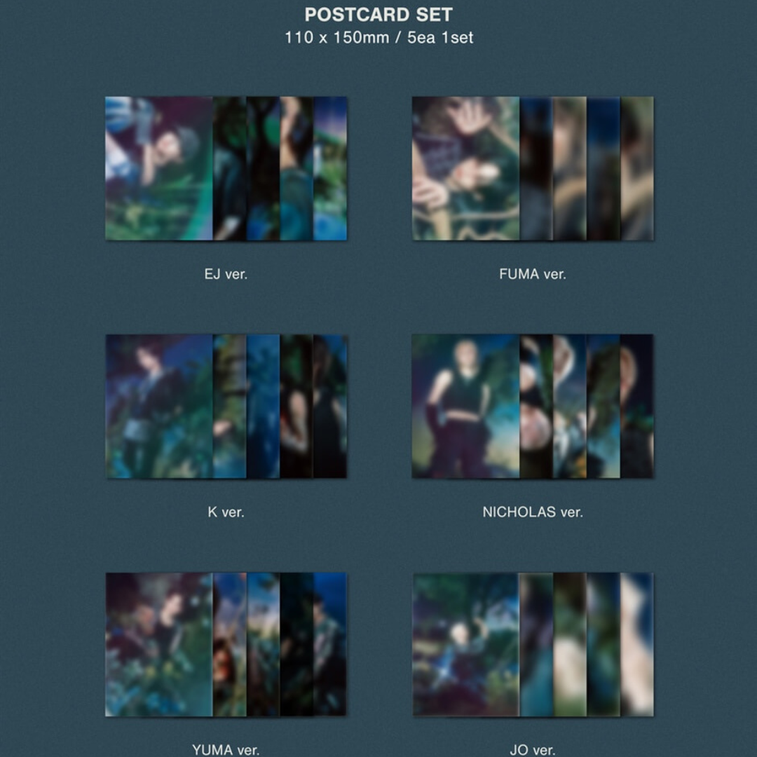 (PRE-ORDER) &TEAM - KR 1ST MINI ALBUM [BACK TO LIFE] ROAR VER. (9 VERSIONS) RANDOM - LightUpK