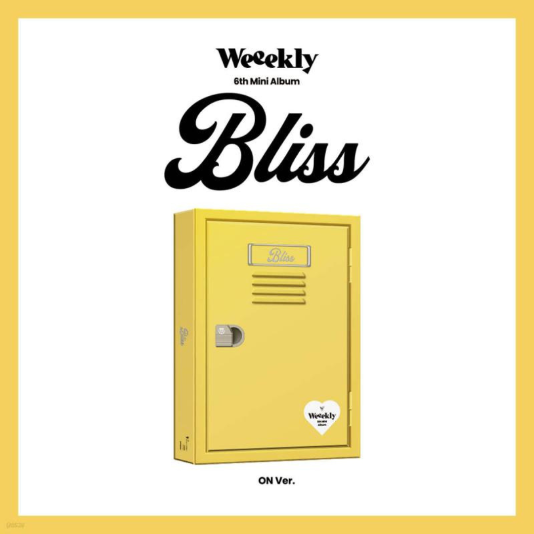 WEEEKLY - 6TH MINI ALBUM [BLISS] (2 VERSIONS)