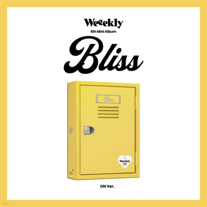 HEBDOMADAIRE - 6E MINI ALBUM [BLISS] (2 VERSIONS)