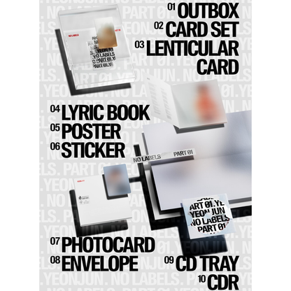 YEONJUN (TXT) - NO LABELS: PART 01 (3 VERSIONS)