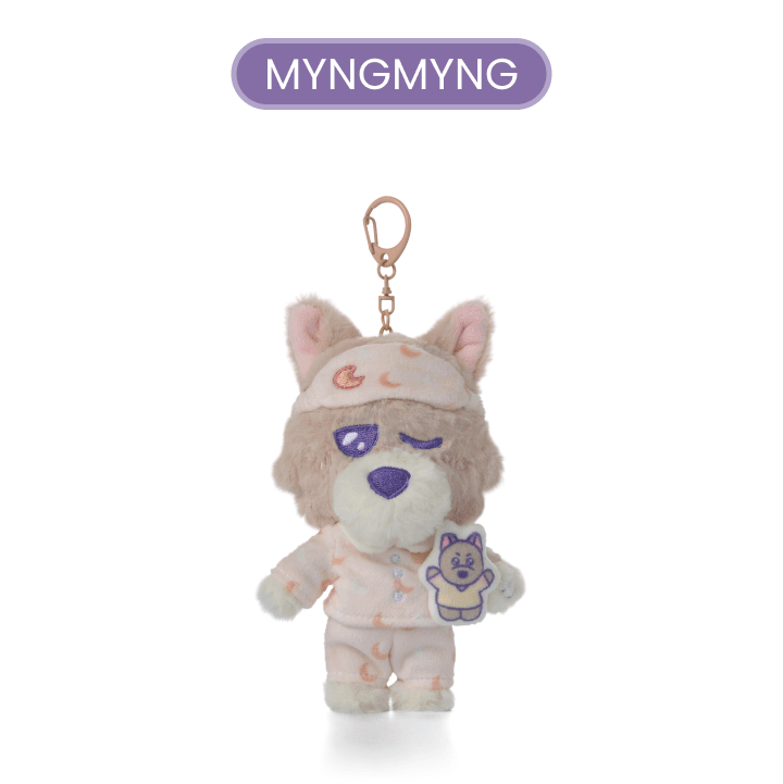 (PRE-ORDER) BOYNEXTDOOR - BBNEXDO PLUSH KEYRING - BBNEXDO IN SWEET DREAMS MD (6 VERSIONS)