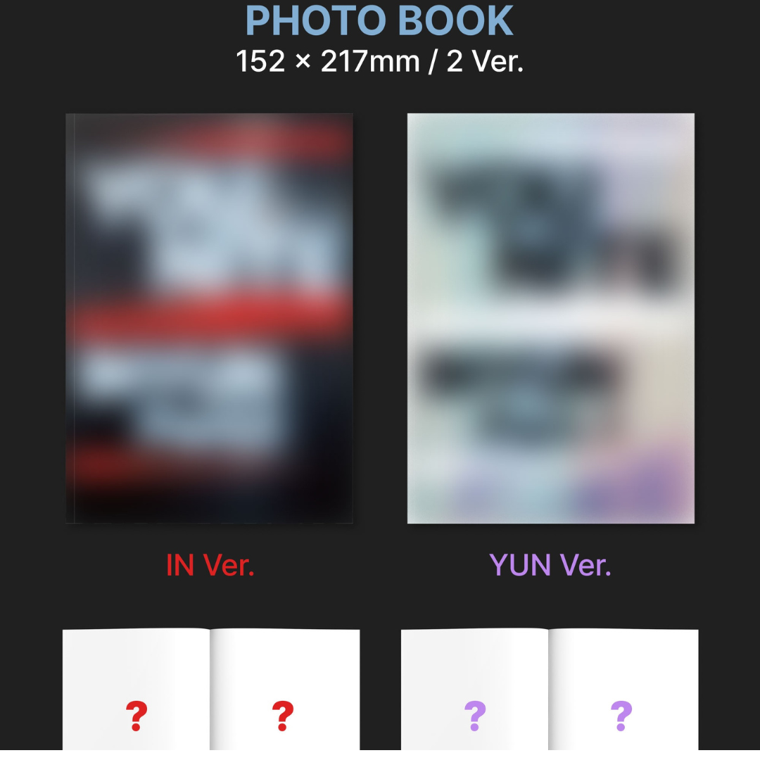 (PRE-ORDER) YOUNITE - 8TH EP [INYUN PART.1] (2 VERSIONS) RANDOM - LightUpK