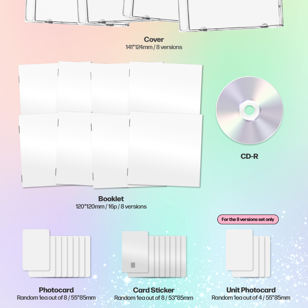 (PRE-ORDER) ALPHA DRIVE ONE - THE 1ST MINI ALBUM [EUPHORIA] JEWEL CASE VER. (8 VERSIONS) RANDOM