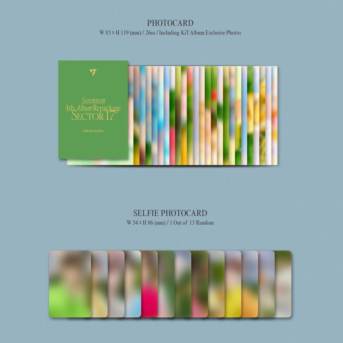 SEVENTEEN - VOL.4 REPACKAGE 'SECTOR 17' KIT VER.