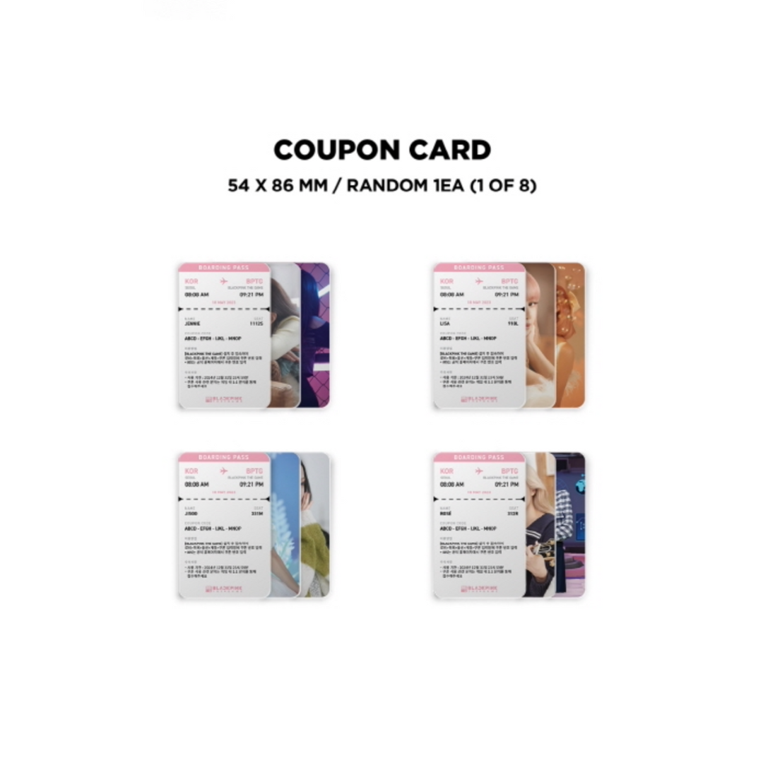BLACKPINK - THE GAME COUPON CARD
