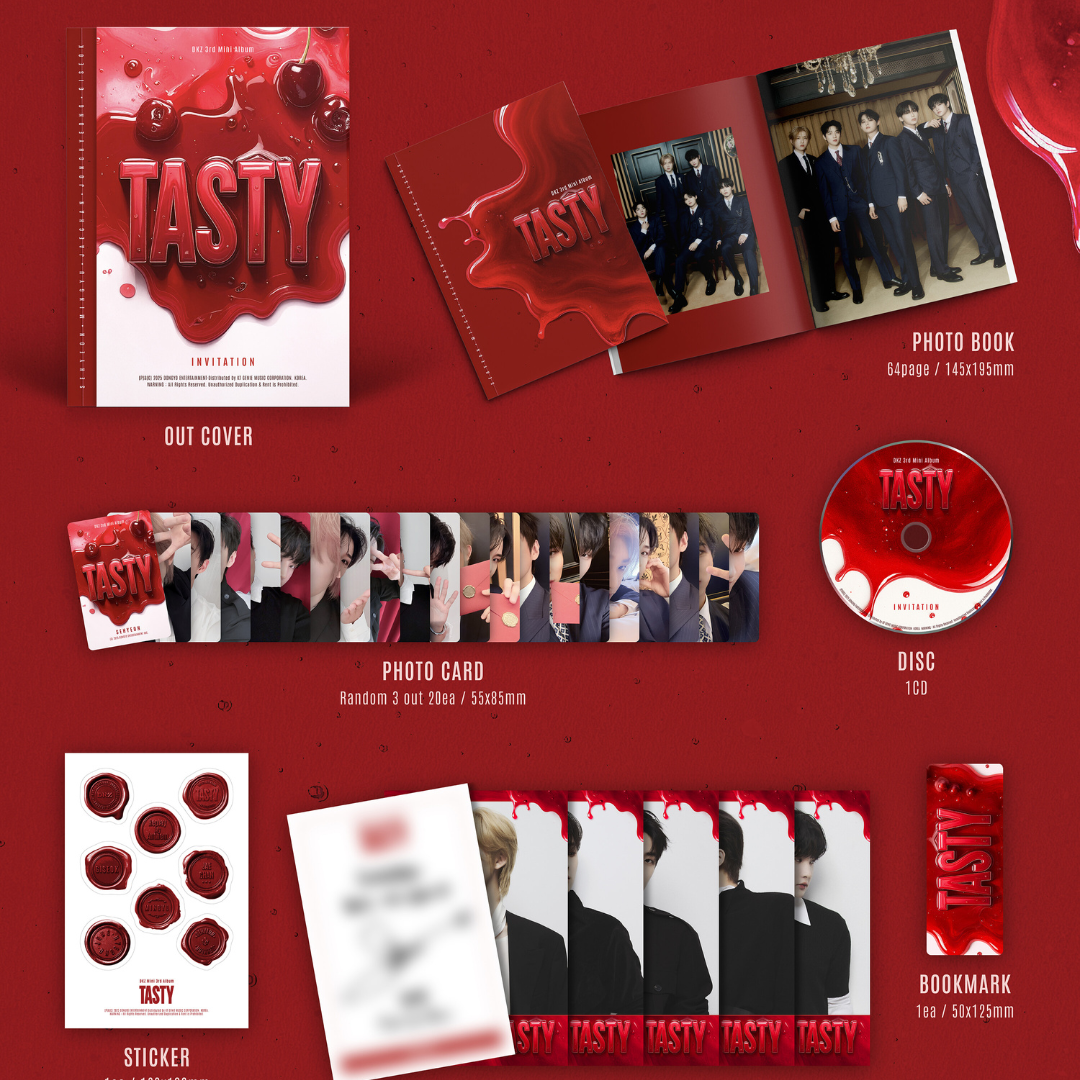 DKZ - 3RD MINI ALBUM [TASTY] (2 VERSIONS)