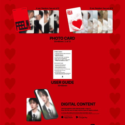 (PRE-ORDER) 82MAJOR - 5TH MINI ALBUM [FEELM] (POCA VER.) - LightUpK
