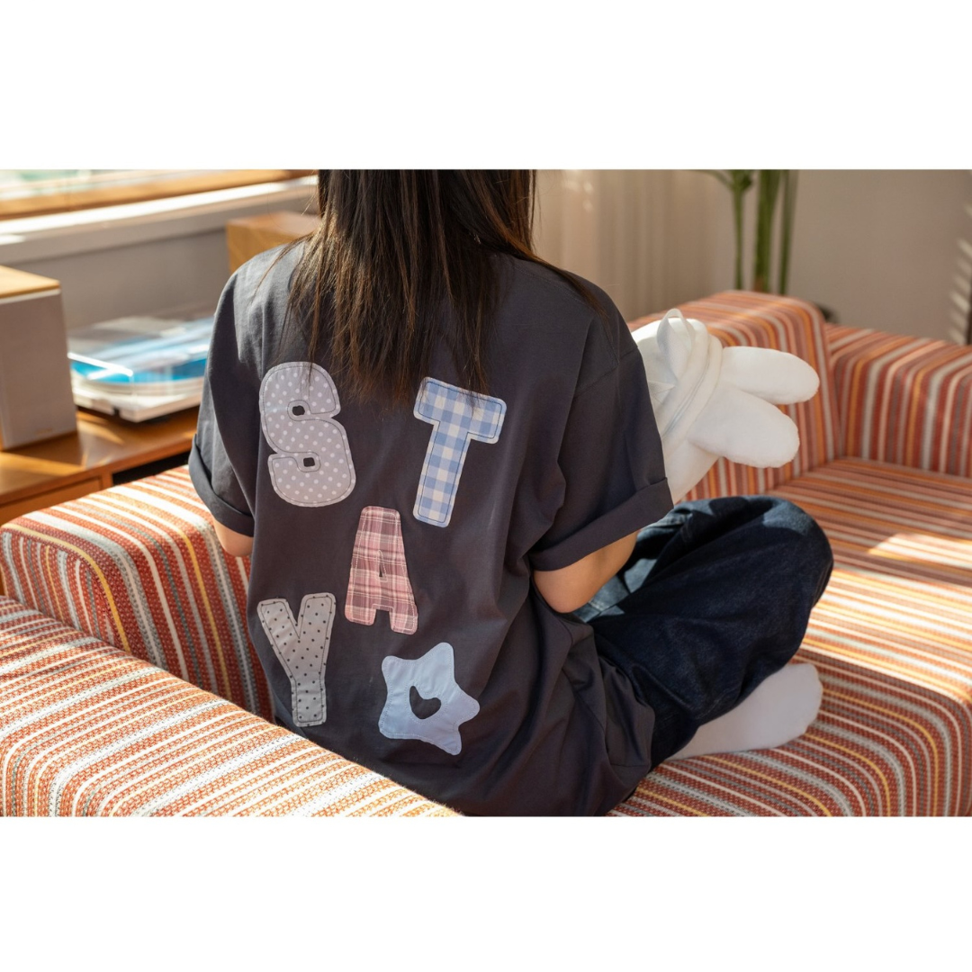 (PRE-ORDER) STRAY KIDS - T-SHIRT - STAY IN OUR LITTLE HOUSE - LightUpK