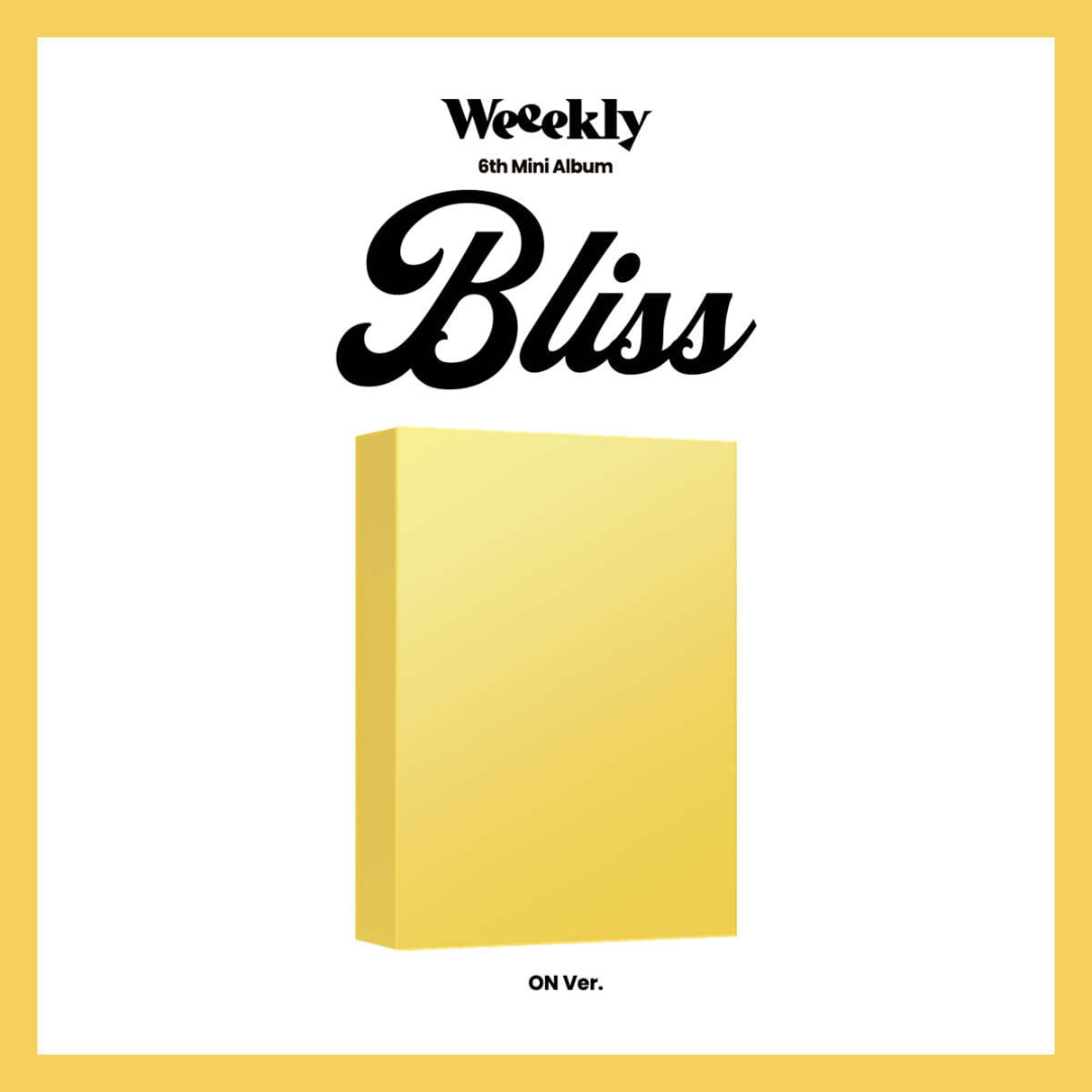 (PRE-ORDER) WEEEKLY - 6TH MINI ALBUM [BLISS] (2 VERSIONS) RANDOM