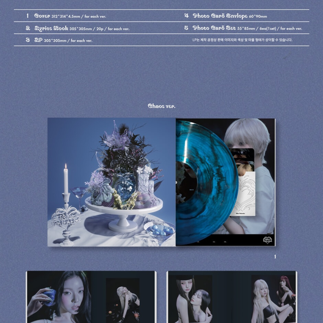 NMIXX - BLUE VALENTINE (LP VER.) (2 VERSIONS) NMIXX - BLUE VALENTINE (LP VER.) (2 VERSIONS)