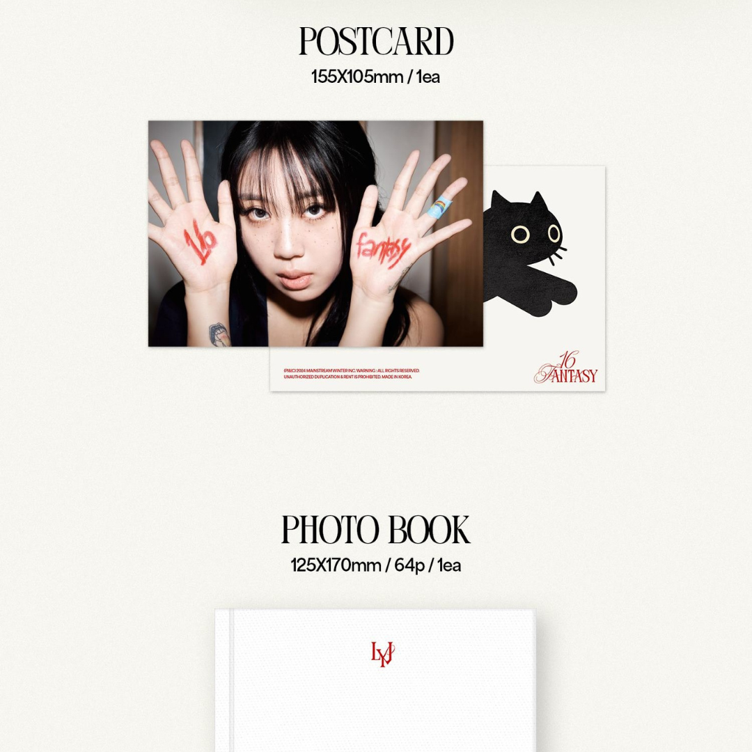 LEE YOUNG JI - 1ST EP ALBUM [16 FANTASY] (PHOTOBOOK VER.)(PHOTOBOOK VER.)