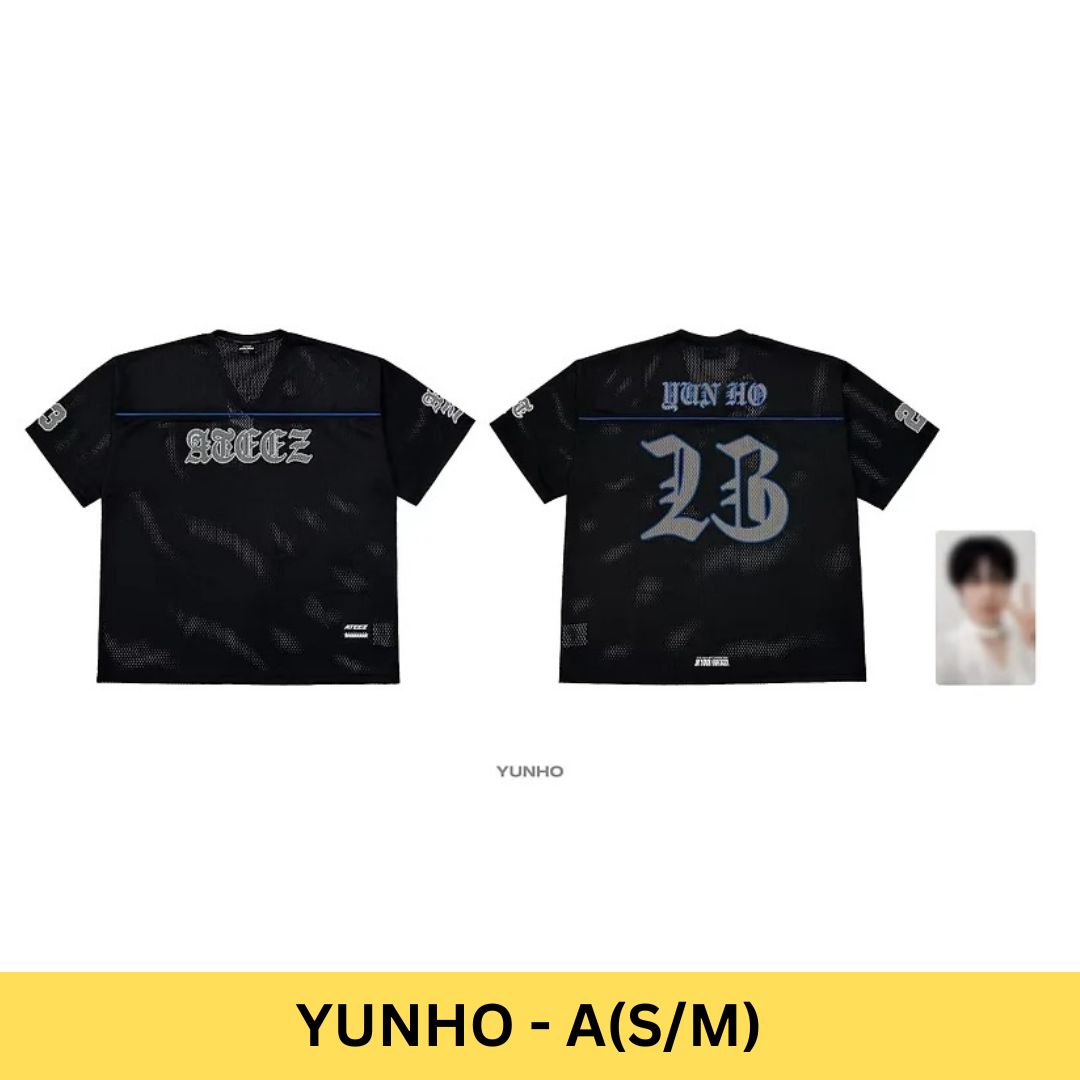 ATEEZ - 'IN YOUR FANTASY' OFFICIAL TOUR MERCH FOOTBALL UNIFORM (24 TYPES)