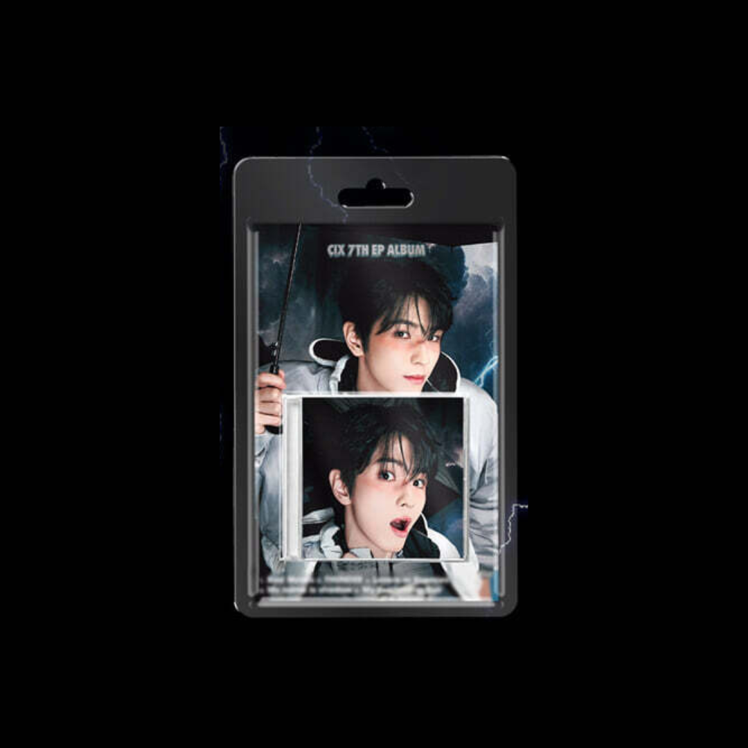 CIX - 7TH EP ALBUM [THUNDER FEVER] (KEYRING ALBUM) (4 VERSIONS) - LightUpK