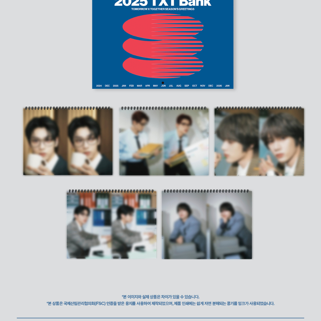 (PRE-ORDER) TOMORROW X TOGETHER - 2025 WALL CALENDAR