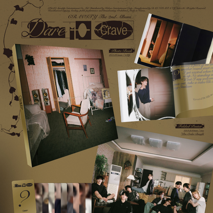 CRAVITY - 2ND ALBUM [DARE TO CRAVE] (3 VERSIONS) - LightUpK