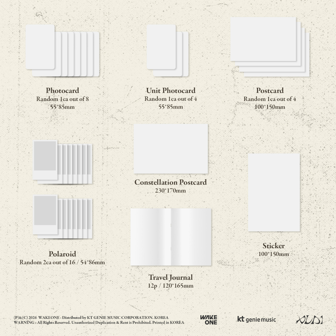 (PRÉCOMMANDE) ALPHA DRIVE ONE - LE 1ER MINI-ALBUM [EUPHORIA] VERSION STAR ROAD.