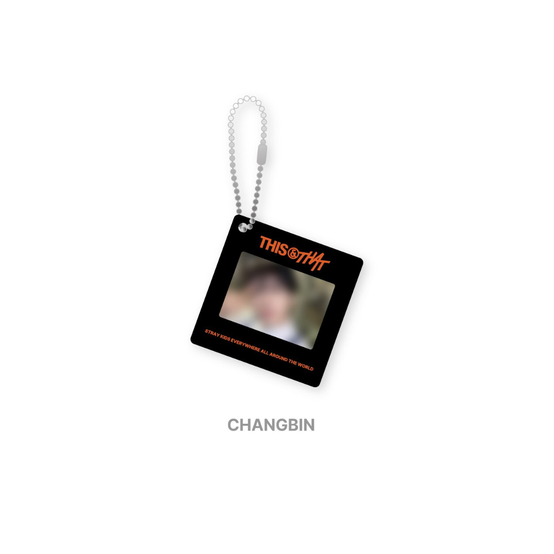 (PRE-ORDER) STRAY KIDS - PHOTO KEYRING - THIS & THAT MD (8 VERSIONS)