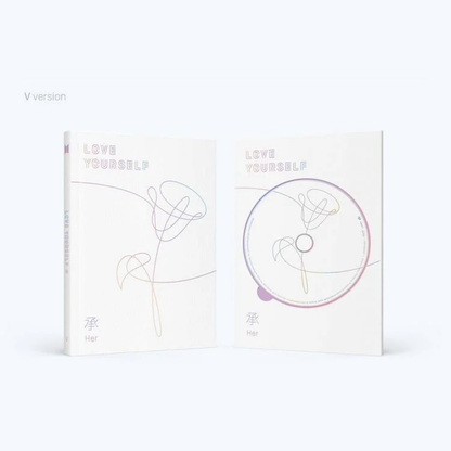 BTS - LOVE YOURSELF 承 'HER' (5TH MINI ALBUM) (4 VERSIONS) - LightUpK