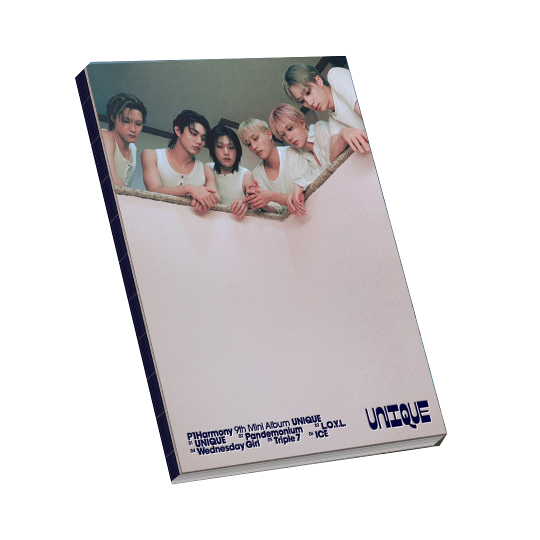 (PRE-ORDER) P1HARMONY - UNIQUE (3 VERSIONS) RANDOM - LightUpK