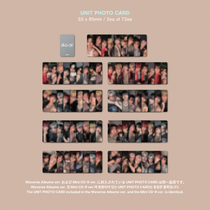 (PRE-ORDER) &TEAM - KR 1ST MINI ALBUM [BACK TO LIFE] PHOTOCARD BOX (MINI CD-R VER.)