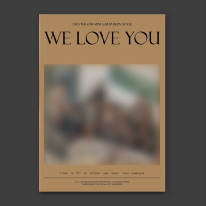 DKB - WE LOVE YOU (2 VERSIONS)