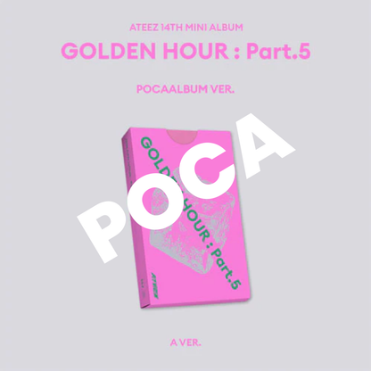 (PRÉCOMMANDE) ATEEZ - GOLDEN HOUR : PART.5 (POCAALBUM) (3 VERSIONS) ALÉATOIRE