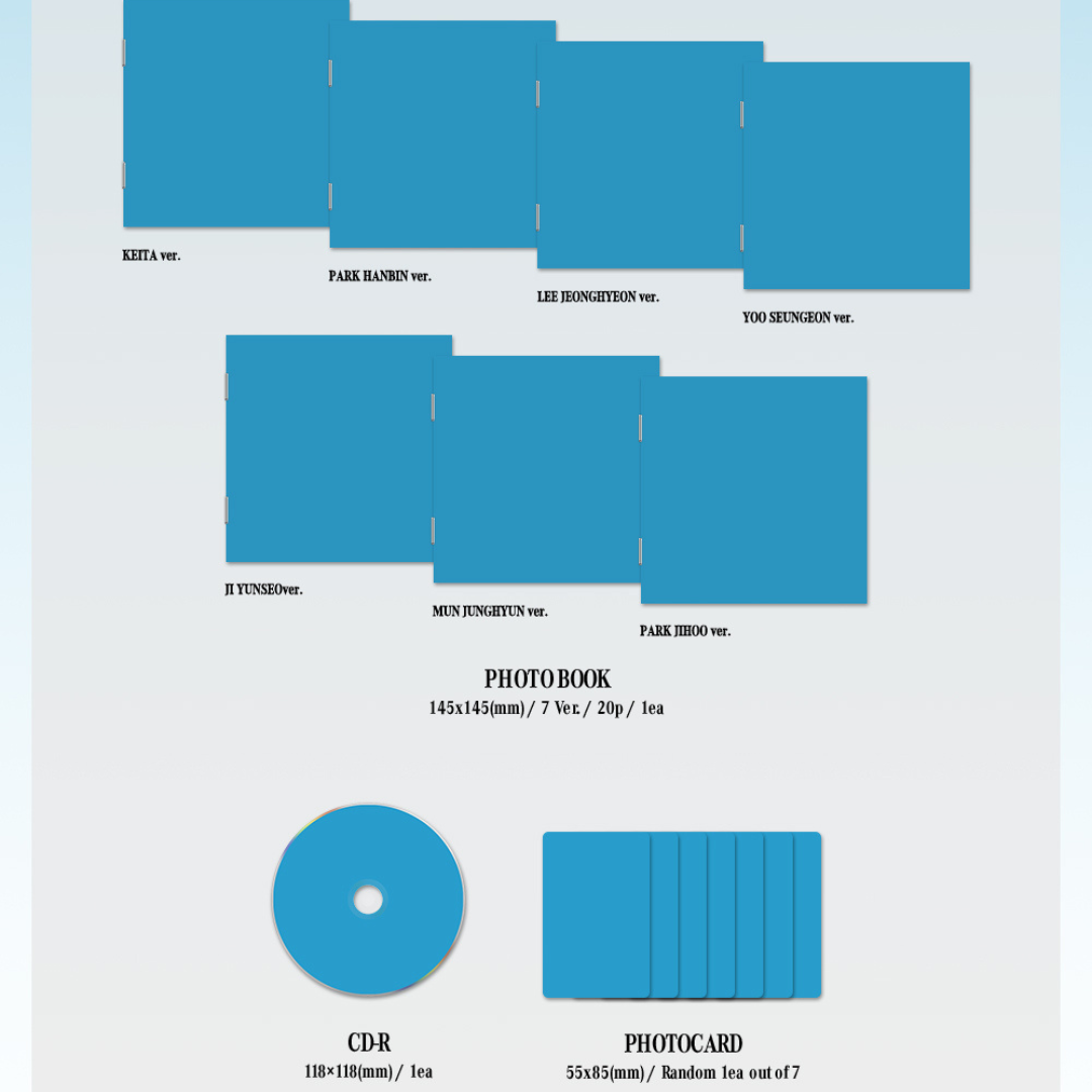 EVNNE - 3RD MINI ALBUM [RIDE OR DIE] DIGIPACK VER. (7 VERSIONS) - LightUpK
