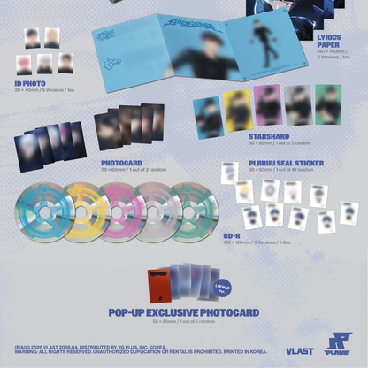 (PRE-ORDER) [HELLO82] [POP-UP EXCLUSIVE] PLAVE - CALIGO PT.2 (ID PASS Ver.) (5 VERSIONS) - LightUpK