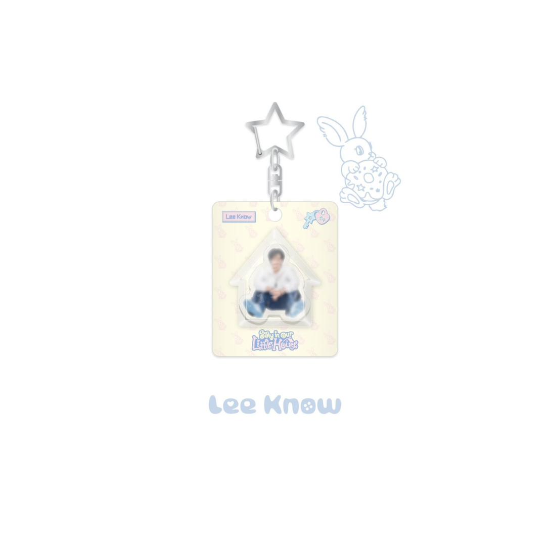 (PRE-ORDER) STRAY KIDS - MINI BLOCK KEYRING - STAY IN OUR LITTLE HOUSE (8 VERSIONS) - LightUpK