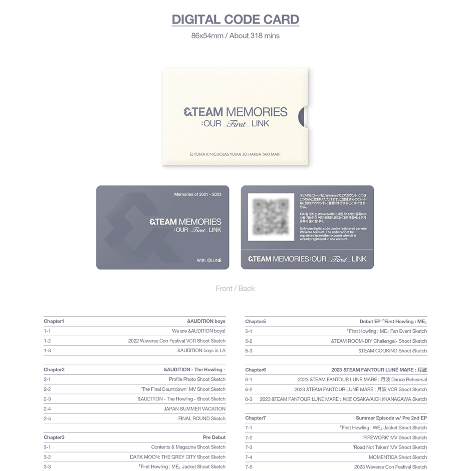 &TEAM - &TEAM MEMORIES : OUR FIRST LINK – LightUpK &TEAM - &TEAM MEMORIES : OUR FIRST LINK – LightUpK