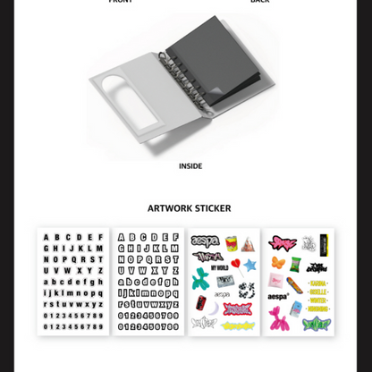 AESPA - MEMORY COLLECT BOOK - MY WORLD (4 VERSIONS)