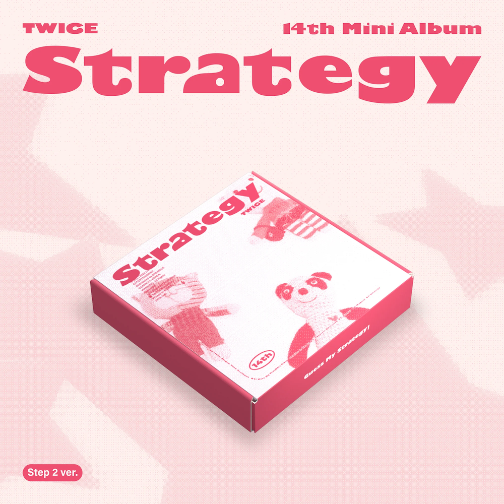 TWICE - 14TH MINI ALBUM [STRATEGY] (3 VERSIONS)