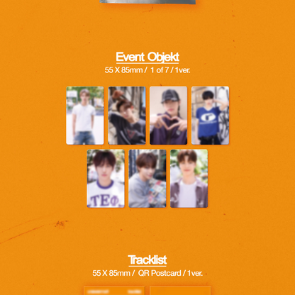 IDNTT - MINI ALBUM [UNEVERMET] (OBJEKT MUSIC ALBUM VER.) - LightUpK