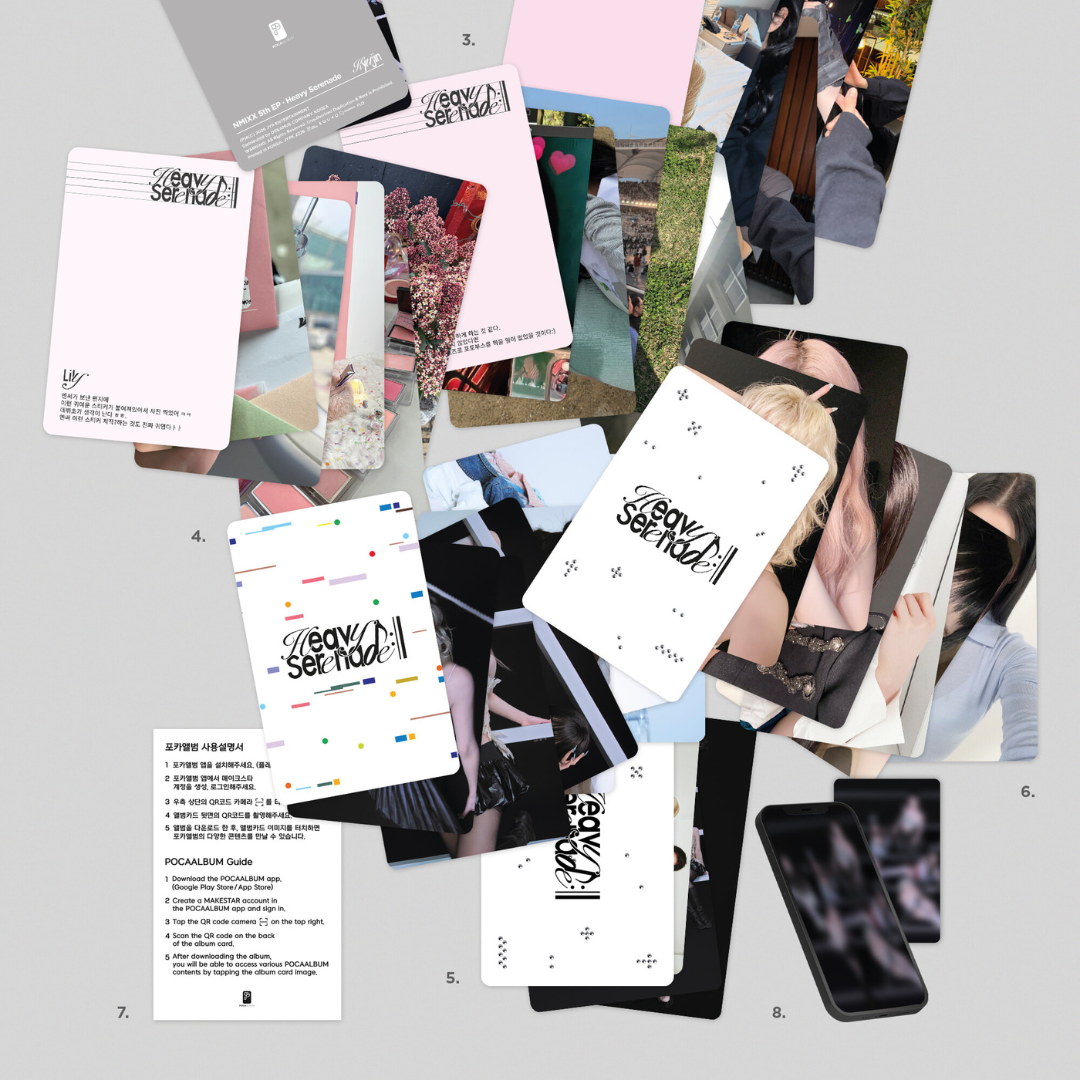(PRE-ORDER) NMIXX - 5TH EP [HEAVY SERENADE] POCAALBUM VER. (6 VERSIONS) RANDOM - LightUpK