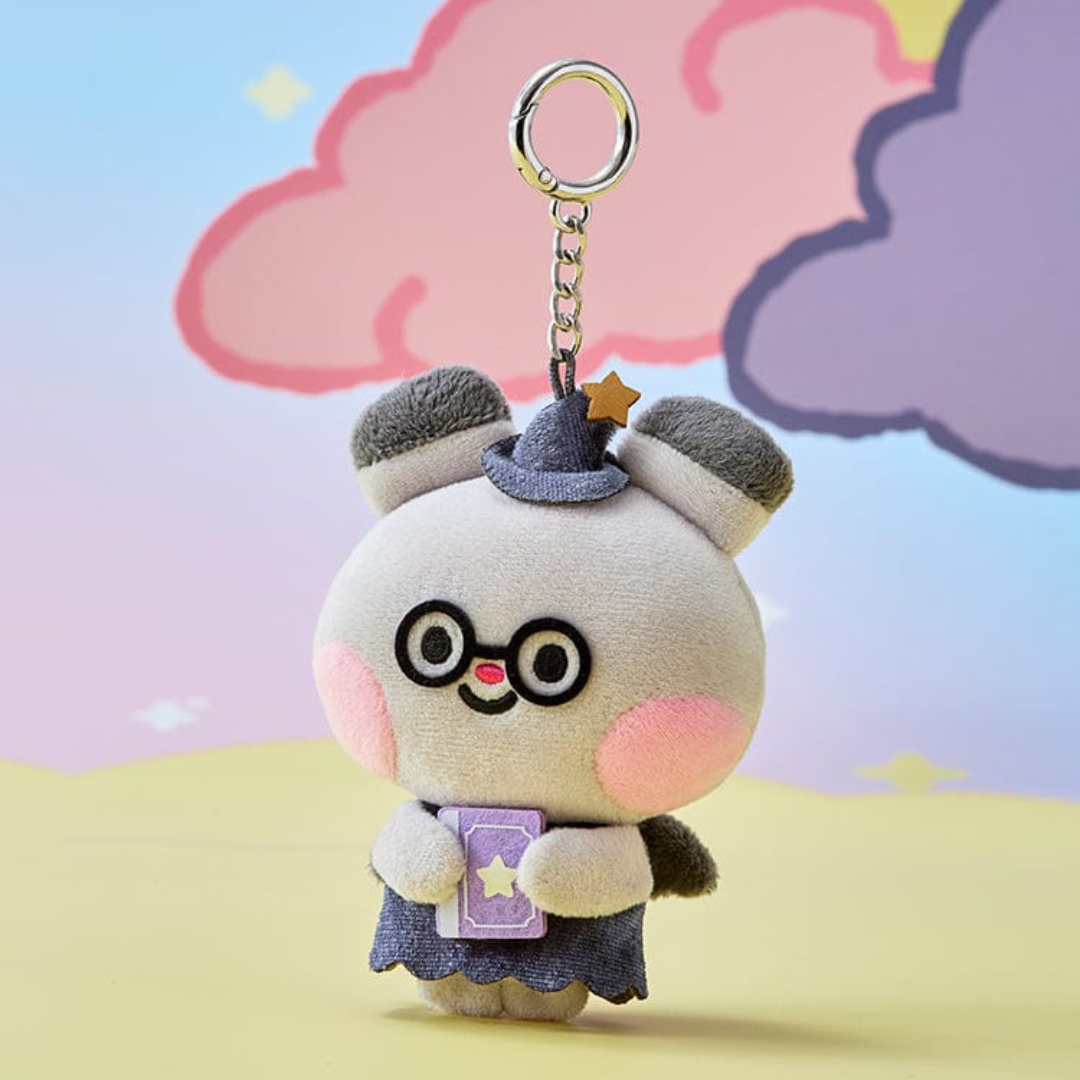 ATEEZ - MIGHTEEZ PLUSH KEYRING WONDER ROOM (8 VERSIONS) - LightUpK