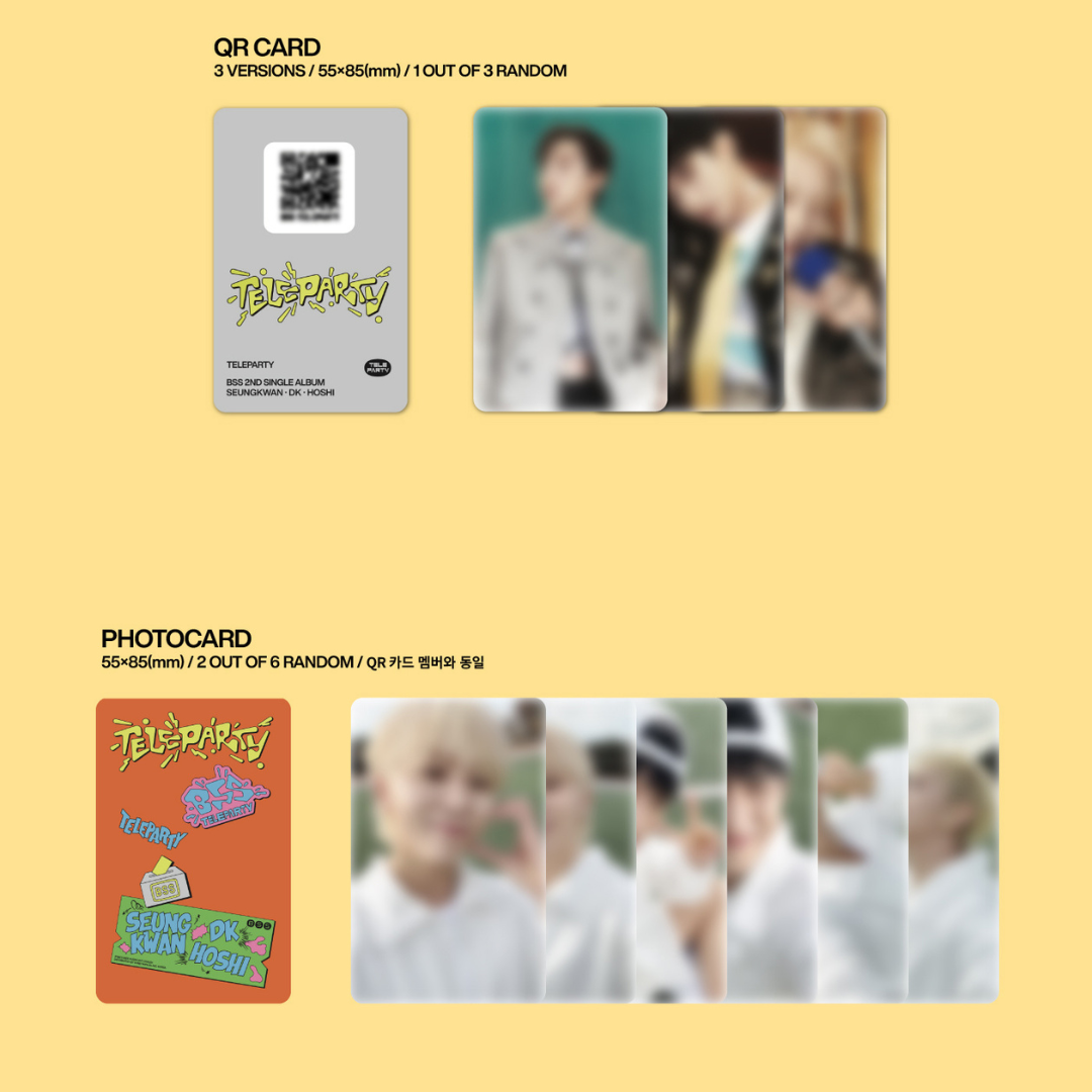 (PRE-ORDER) BSS (SEVENTEEN) - 2ND SINGLE ALBUM [TELEPARTY] (WEVERSE ALBUMS VER.)