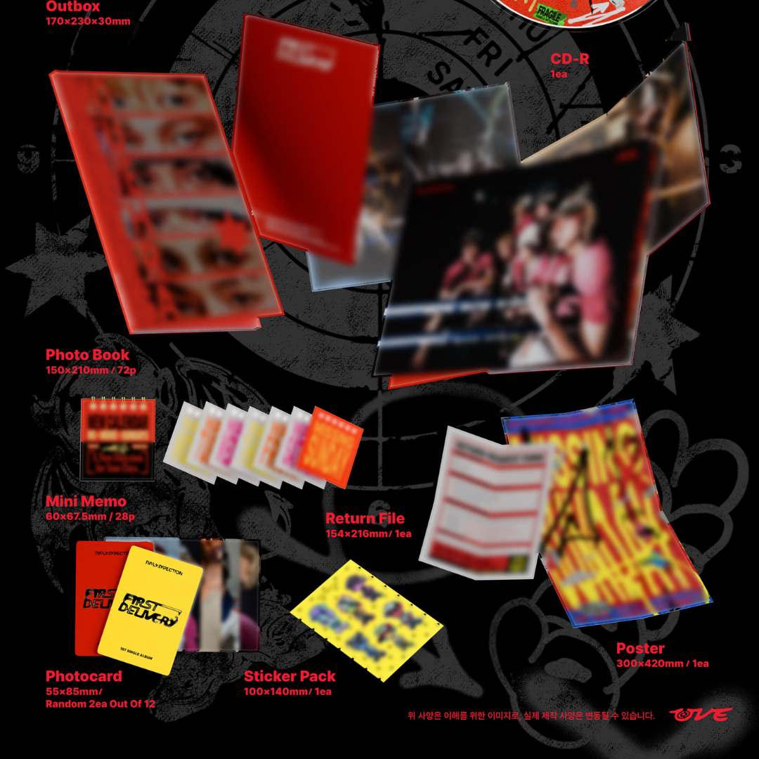 (PRE-ORDER) DAILY:DIRECTION - FIRSTDELIVERY (2 VERSIONS)