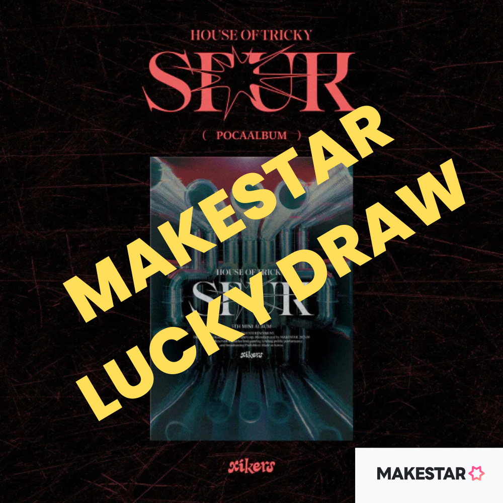 [MAKESTAR LUCKY DRAW] [ONLINE ONLY]  XIKERS - 5TH MINI ALBUM [HOUSE OF TRICKY : SPUR] (POCAALBUM) - LightUpK