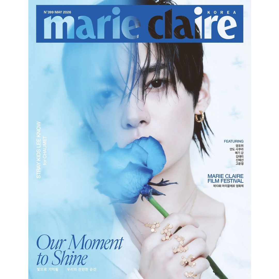 (PRE-ORDER) MARIE CLAIRE 2026.05 (COVER: STRAY KIDS LEE KNOW (3 VERSIONS) - LightUpK
