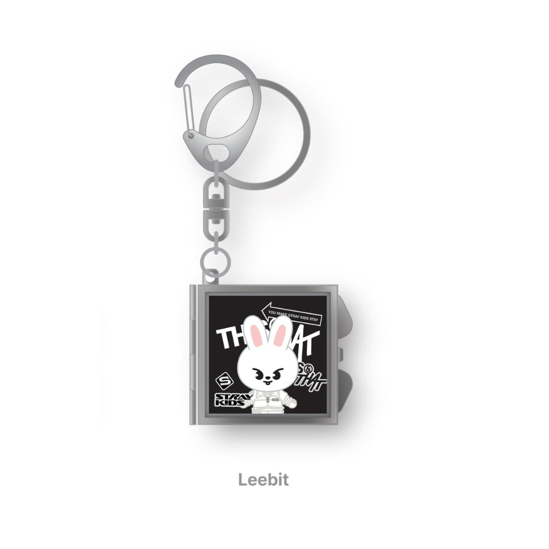 (PRE-ORDER) STRAY KIDS - SKZOO MIRROR KEYRING - THIS & THAT MD (8 VERSIONS)