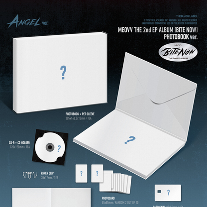 (PRE-ORDER) MEOVV - THE 2ND EP ALBUM [BITE NOW] PHOTOBOOK VER. (2 VERSIONS) RANDOM - LightUpK