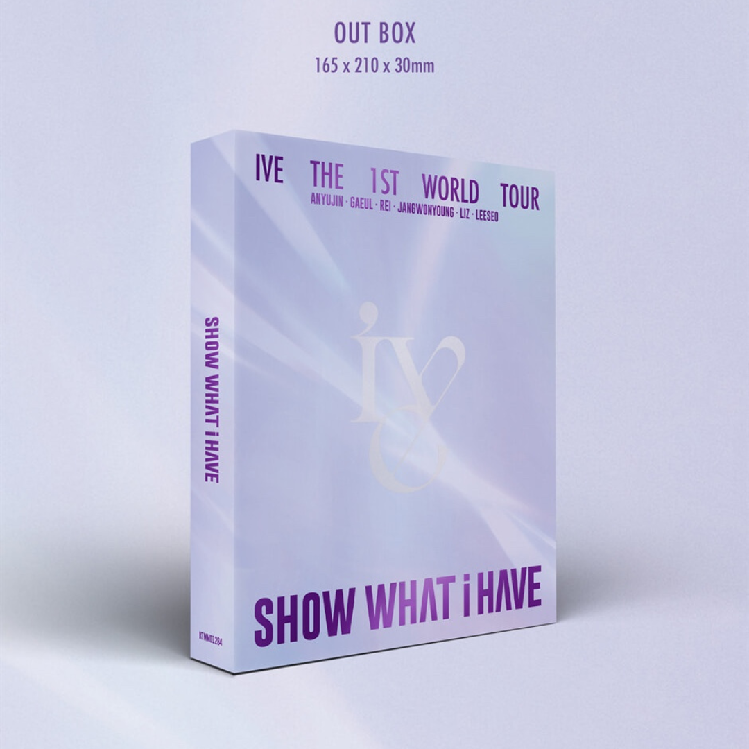 IVE - THE 1ST WORLD TOUR [SHOW WHAT I HAVE] DVD