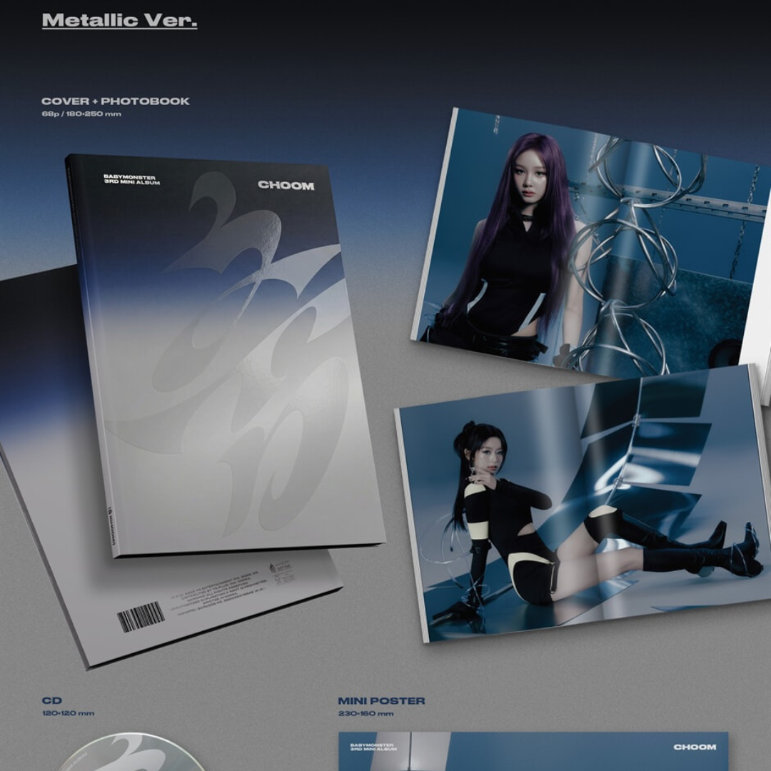 (PRE-ORDER) BABYMONSTER - 3RD MINI ALBUM [CHOOM] (3 VERSIONS) - LightUpK