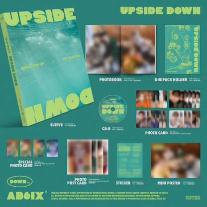 (PRE-ORDER) AB6IX - 10TH EP [UPSIDE DOWN] [PHOTOBOOK VER.] (2 VERSIONS) RANDOM - LightUpK