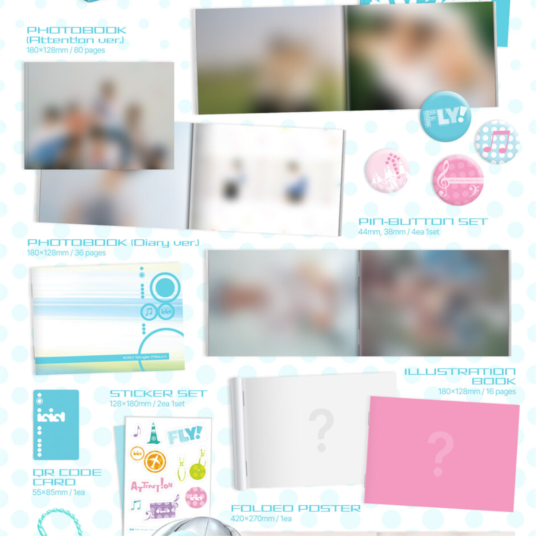 (PRE-ORDER) IDID - SINGLE ALBUM [FLY!] (FLY PACK VER.) (LIMITED) - LightUpK