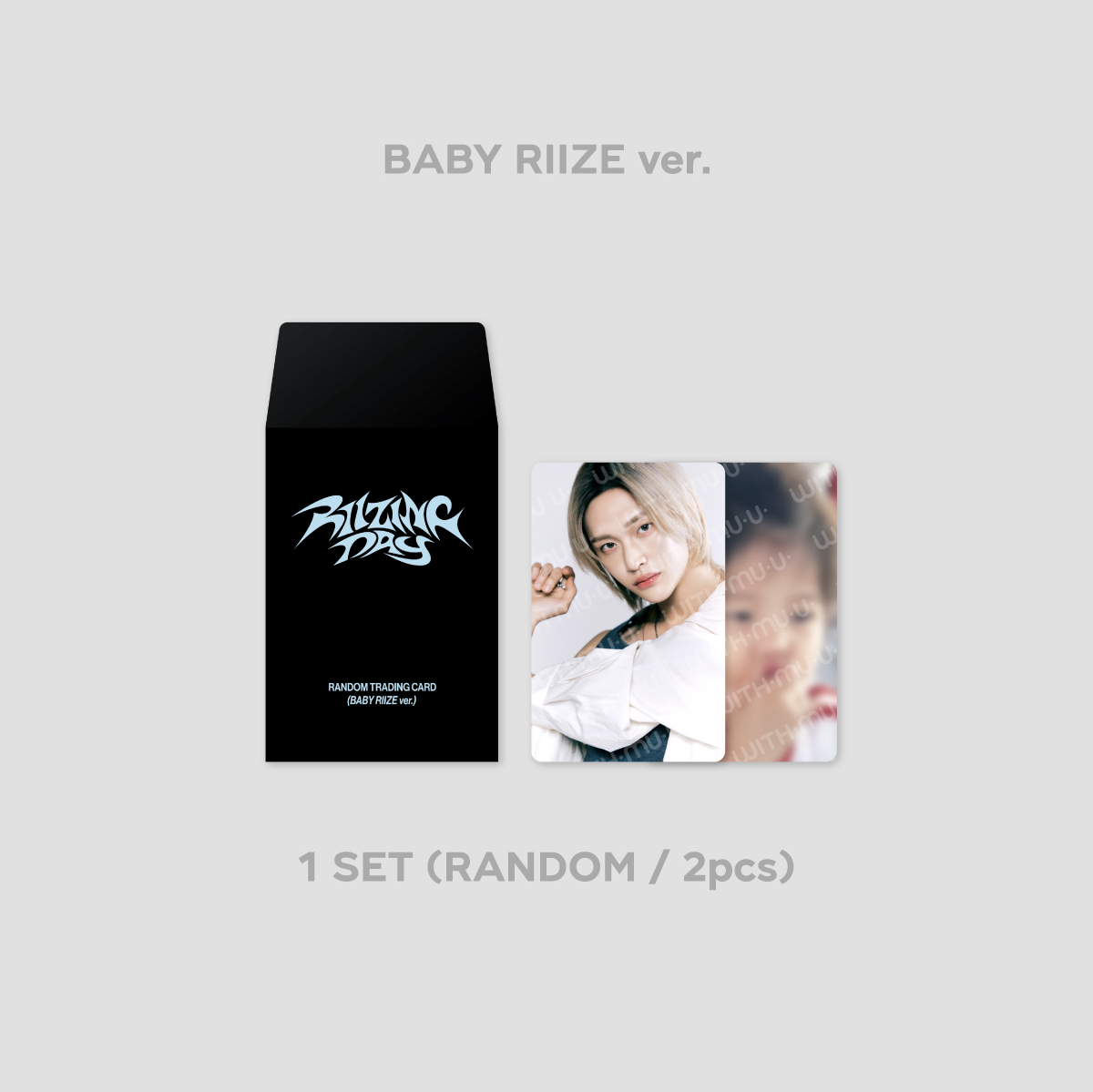 (PRE-ORDER) RIIZE - 14 RANDOM TRADING CARD (RIIZE Ver. / BABY RIIZE Ver.) / 2024 RIIZE FAN-CON [RIIZING DAY] OFFICIAL MD