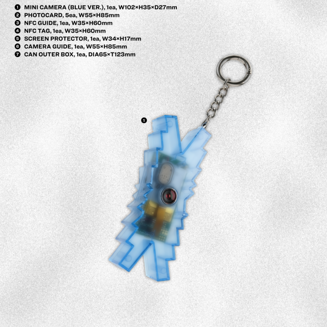 (PRE-ORDER) LE SSERAFIM - 2ND STUDIO ALBUM [PUREFLOW PT.1] (MINI CAMERA VER.) (2 VERSIONS) - LightUpK